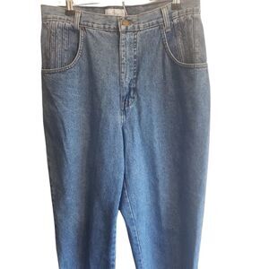 French Dressing Paris Light Wash High Waisted Mom Jeans